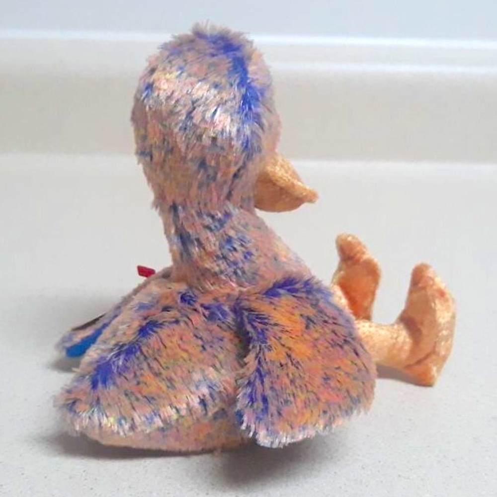 DONATED 6/30/2024 - Dinky - Beanie Baby Duck Plush - Picture 2 of 7